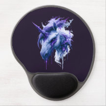 Tapis de souris de jeu Galaxie Licorne