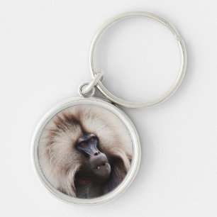 Gelada Baboon, Ethiopia Keychain