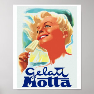 GELATI MOTTA POSTER
