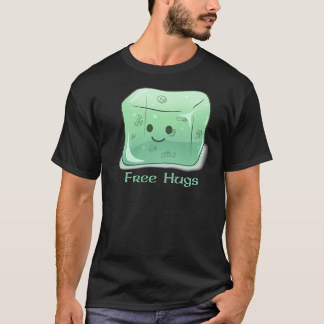 Gelatinous Cube Libre Hugs Classic T-Shirt (Devant)