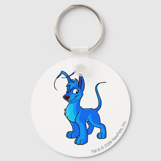 Gelert Blue Keychain (Front)