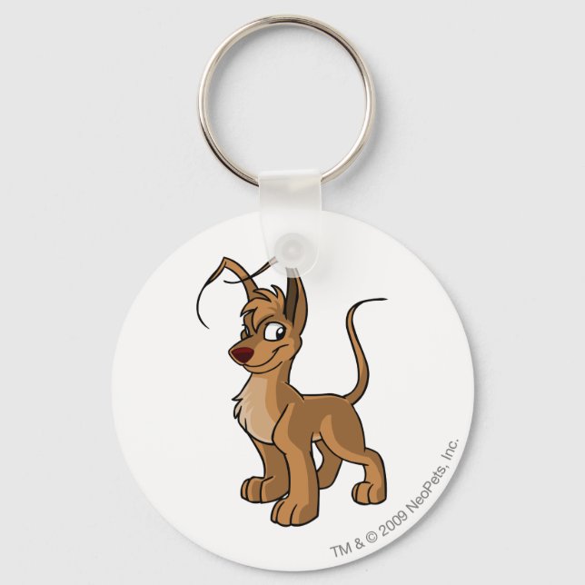 Gelert Brown Keychain (Front)