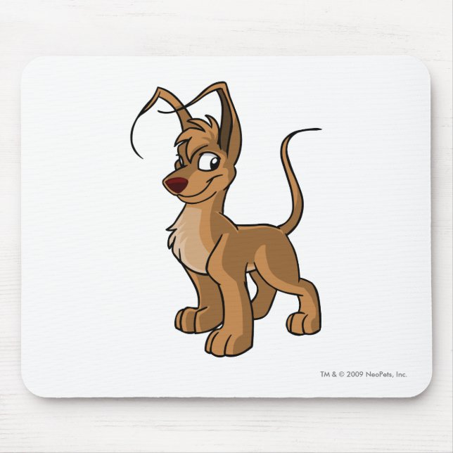 Gelert Brown Mouse Pad (Front)
