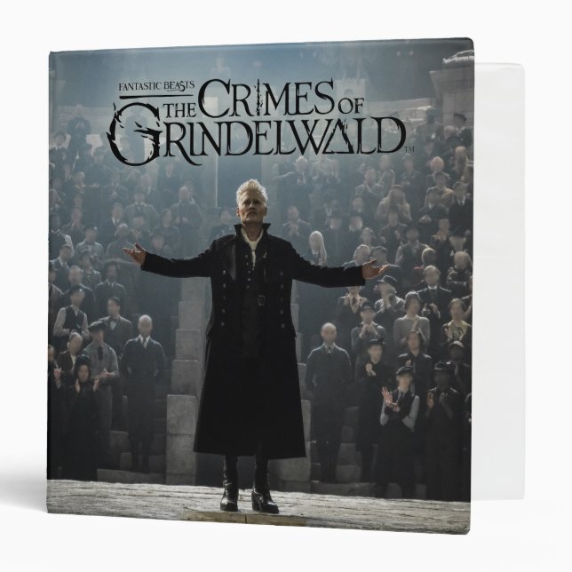 GELLERT GRINDELWALD™'s Speech Photo Binder (Front/Inside)