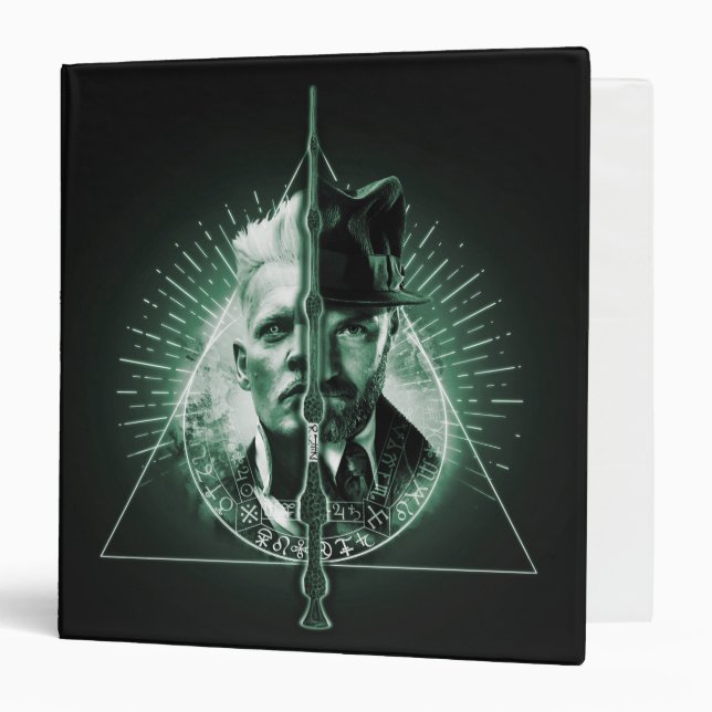 GELLERT GRINDELWALD™ Versus Dumbledore Binder (Front/Inside)