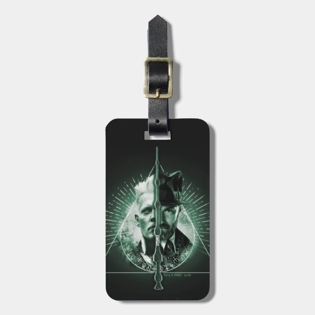 GELLERT GRINDELWALD™ Versus Dumbledore Luggage Tag (Front Vertical)