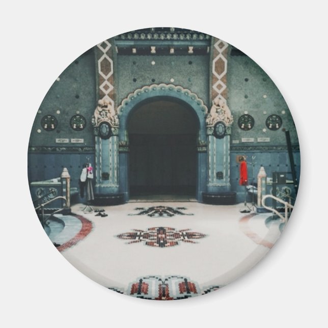 Gellért Thermal Bath - Budapest - Hungary Magnet (Front)