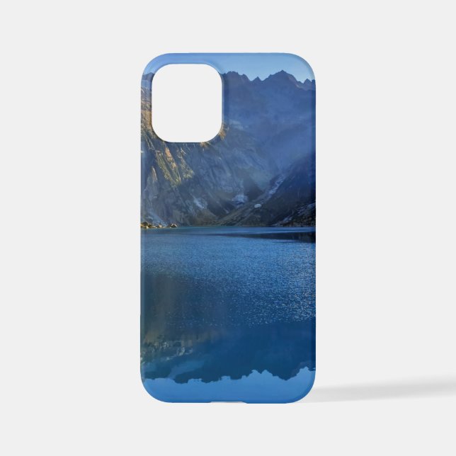 Gelmersee Guttannen Switzerland iPhone Case (Back)