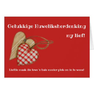 Gelukkige Huweliksherdenking ma vie !