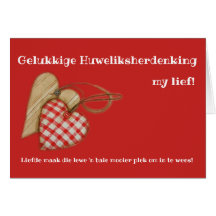 Gelukkige Huweliksherdenking my lief!