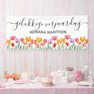 gelukkige verjaardag  banner