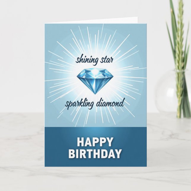 Gem Birthday Card (Front)