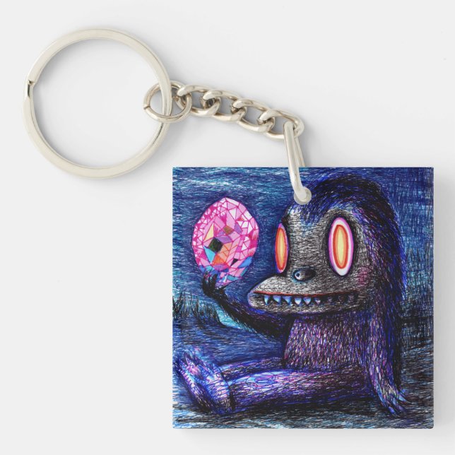 Gem creature (keychain) keychain (Front)