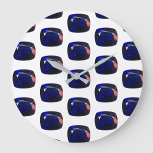 Gem Design Large Clock
