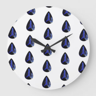 Gem Design Large Clock