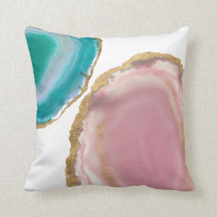 Gem Stones I Throw Pillow