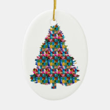 GEM studded XMAS Tree : Merry Christmas