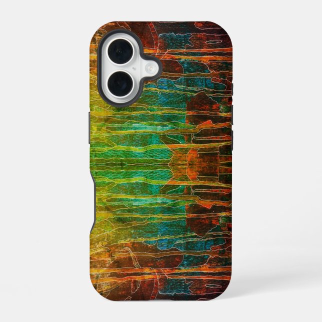 Gem tone iPhone 16 case (Back)