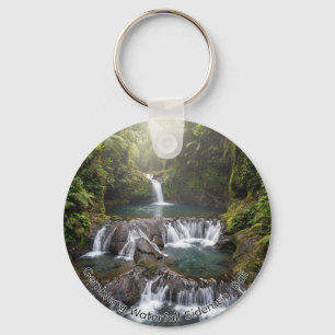 Gembleng Waterfall Sidemen Bali Nature Keychain