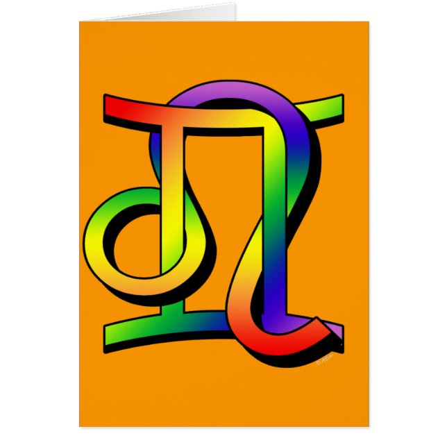 Gémeaux et Lion de GLBT (Devant)