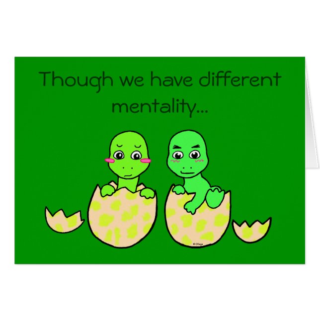 Gemelos de Dino (Front Horizontal)