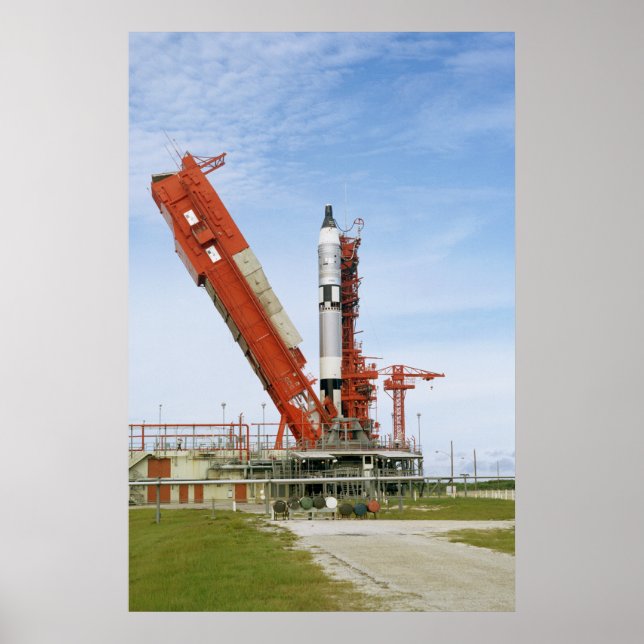 Gemini 11 on the Launch Pad Poster (Front)