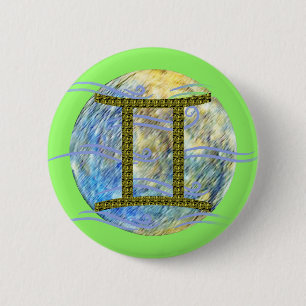 Gemini 2 Inch Round Button