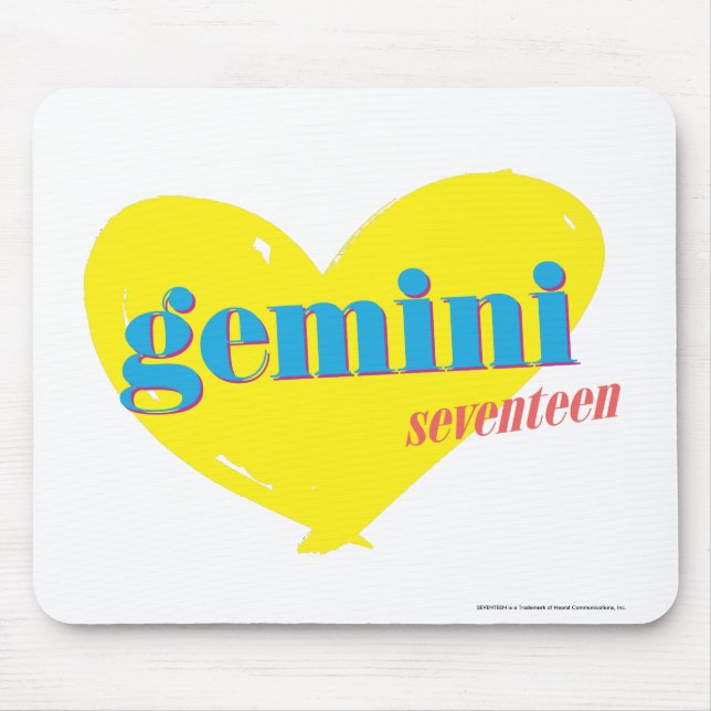 Gemini 3 mouse pad (Front)