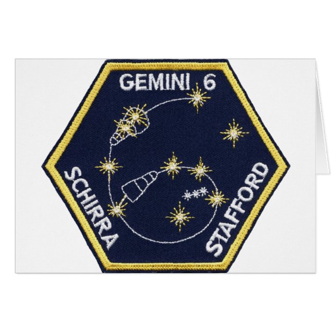 Gemini 6A (officially Gemini VI-A) (Front Horizontal)