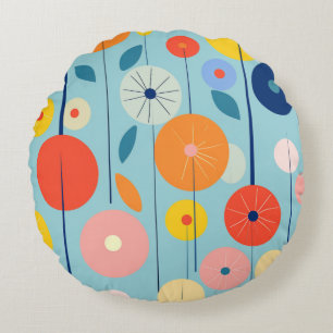 Gemini a dit Coussin Cercle Jardin Rétro Atomique