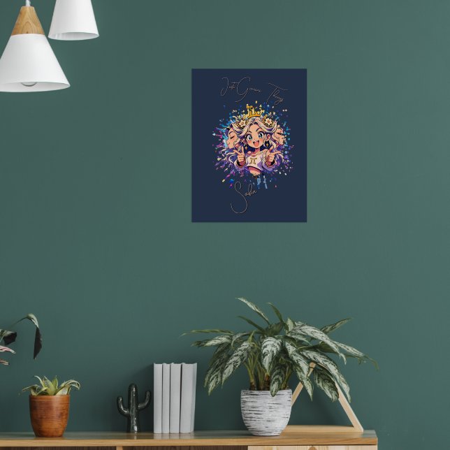 Gemini Anime Sweet 16 Custom Poster (Living Room 1)