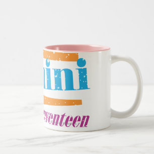 Gemini Aqua Two-Tone Coffee Mug