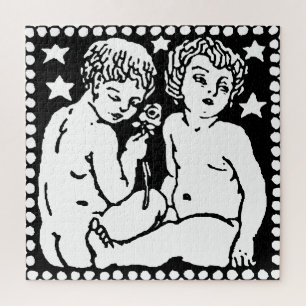 Gemini Astrology Horoscope Zodiac Sign Jigsaw Puzzle