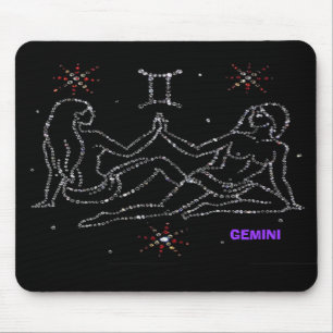 Gemini Astrology Mousepad