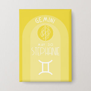 Gemini Astrology Zodiac Sign Photo Custom Birthday
