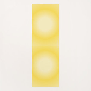 Gemini Aura Gradient, Gemini Zodiac, Yellow Aura Yoga Mat