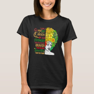 Gemini Birthday Queen Stronger Happy Birthday Zodi T-Shirt