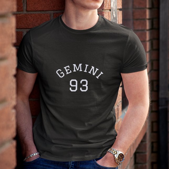 Gemini | Black Birthday T-Shirt (Creator Uploaded)
