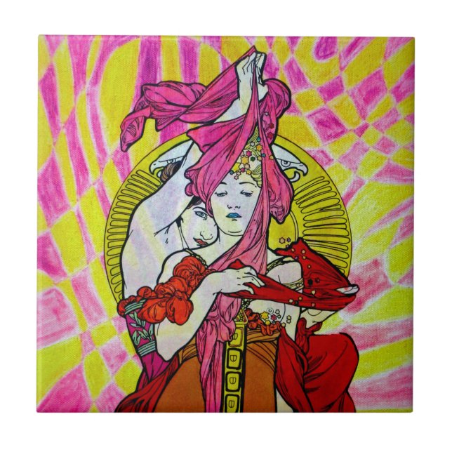 Gemini by Michael Moffa Tile (Front)