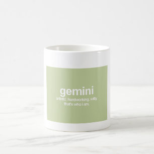 GEMINI COFFEE MUG