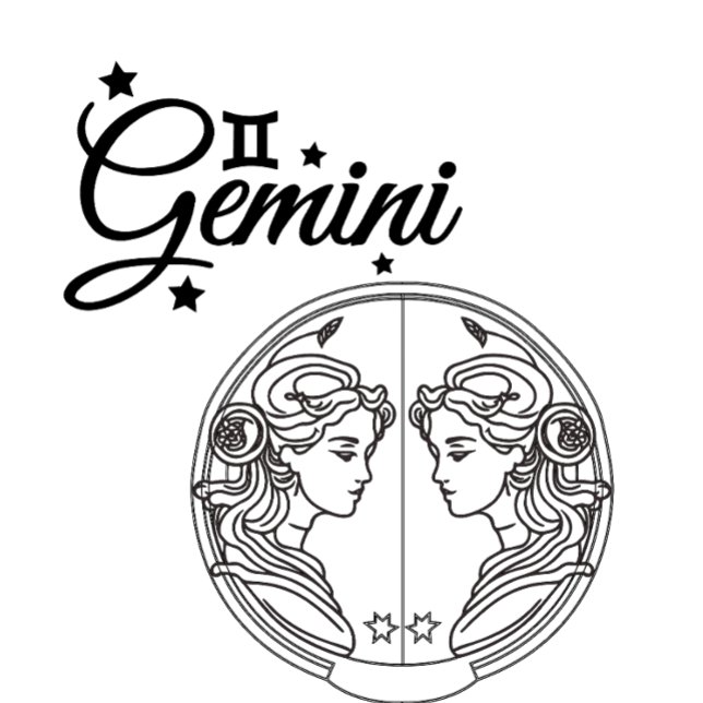 "Gemini" colored T-Shirt (Creator Uploaded)
