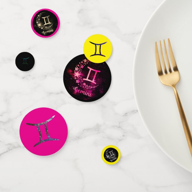 Gemini Confetti  (Group)