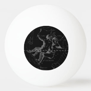 Gemini Constellation by Hevelius 1690 Ping Pong Ball