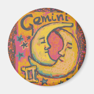 Gemini, Customizable Astrology Products Magnet