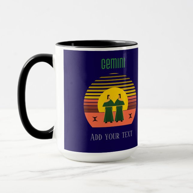 Gemini Customizable Mug (Left)