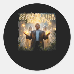 Gemini Design 2025  Classic Round Sticker