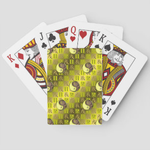 Gemini & Earth Dragon Playing Cards