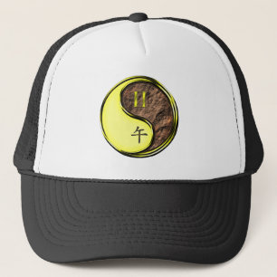 Gemini & Earth Horse Trucker Hat