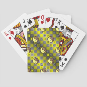 Gemini & Earth Rabbit Playing Cards
