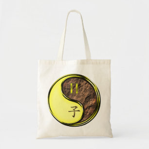 Gemini & Earth Rat Tote Bag